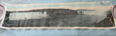VINTAGE PANORAMIC VIEW OF NIAGARA FALLS FROM CANADIAN SIDE DAVID ELLIS POSTER