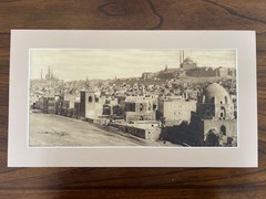 Lehnert and Landrock Antique Photo «Cairo-General View» w/ Matt