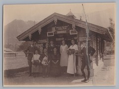 Bayrischzell 1921 – Newsstand Postcards Cigars Fanny & Riedl – Photo 1920s