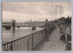 Bremen Vegesack 1961 – Boat Dock – Old Photo 1960s