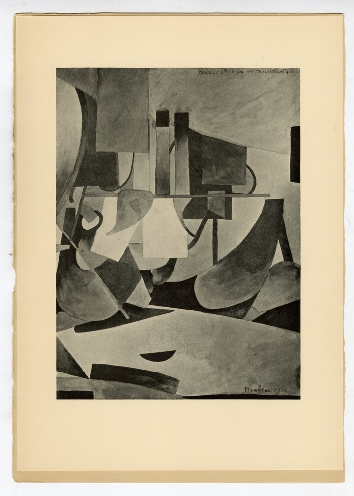 Picabia «Star-Dancer on Board a Transatlantic Steamer» 1913 Camera Work Halftone
