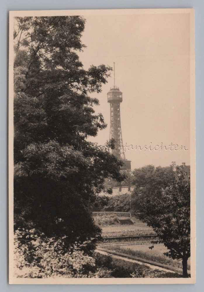 Prague Czech Republic – Radio Tower – Old Photo