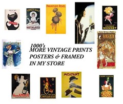 vintage old antique 1934 DUESENBER gatsby A1 SIZE PRINT -poster
