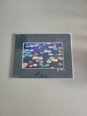 Photography Print By John T Slonina Matted 8×10 Lily Pads On A Pond