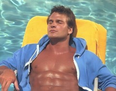 VINTAGE NUDE MALE PORTRAIT #0324-397- brett hayward- 1983 -free shipping in usa