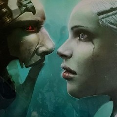 Digital Art Photo Master Artist Marc Brunet Sci-fi CYBER Futuristic Encounter