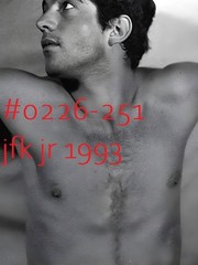 VINTAGE MALE PORTRAIT #0226-251 -JFK JR. 1993 -RARE! -freeShipping in the usa