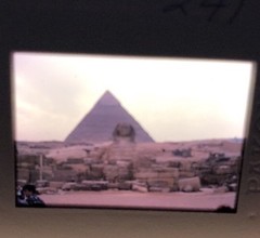 1980 Amateur 35mm Slide Lot Of 40 Pyramids Ruins Family Vacation Amazing eb23