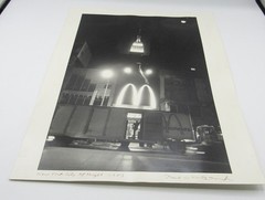Signed Paul A. McDonough (1941–2025) b&w photo New York City at Night 1983