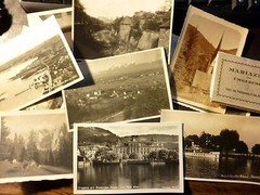 Austria, Tirol, Alpen, lot with 25 original photos and postcards from 1930`s