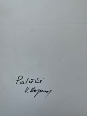 Viktoras Kapocius Paluses Church Gelatin Silver Print Signed