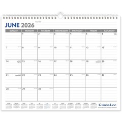 GuassLee 2026-2027 Wall Calendar – 19 Months Hanging Calendar from Jun. 2026 …