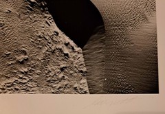 William Garnett «Sand Dune #1, Palm Desert» DOUBLE SIGNED Silver Gelatin Print