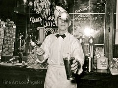 Russell Lee Photo, «Soda Jerk» Corpus Christie, Texas, 1939