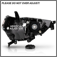 – for 2014-2020 Toyota 4Runner Halogen Chrome Projector Headlights Headlamps Ass