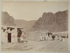Biskra El Kantara Algeria North Africa Vintage Albumen Albumin, Ca 1875