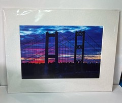 Todd Moses Photographic Print Tacoma Washington Narrows Bridge Colorful