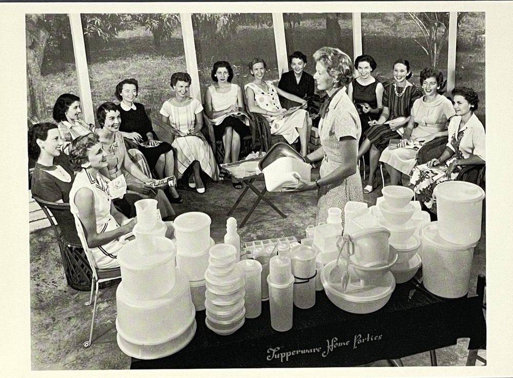 Tupperware Party 1958 Fotofolio Art Print Card – Joe Steinmetz Studios 4”x6”